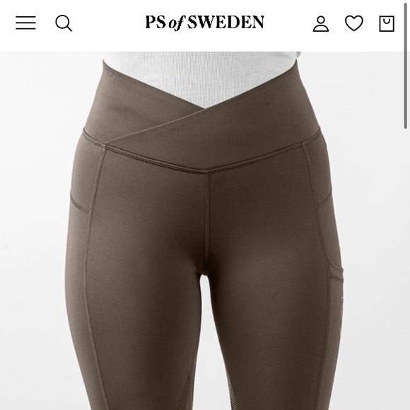 PS of Sweden Jocelyn Tights Size Small in Chocolate Chip - Picture 2 of 4